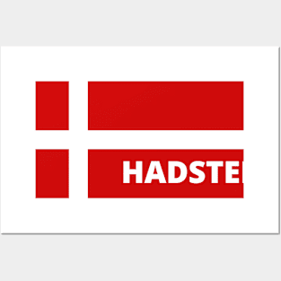 Hadsten Denmark in Danish Flag Posters and Art